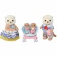 Съчленена Фигура Sylvanian Families La familia de las nutrias marinas Животни NaN –  BB Съчленен
