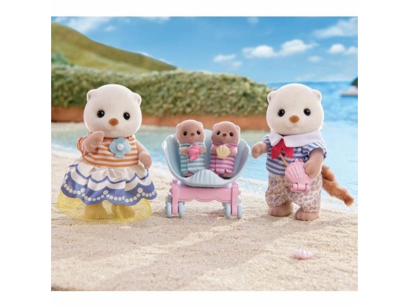 Съчленена Фигура Sylvanian Families La familia de las nutrias marinas Животни NaN –  BB Съчленен