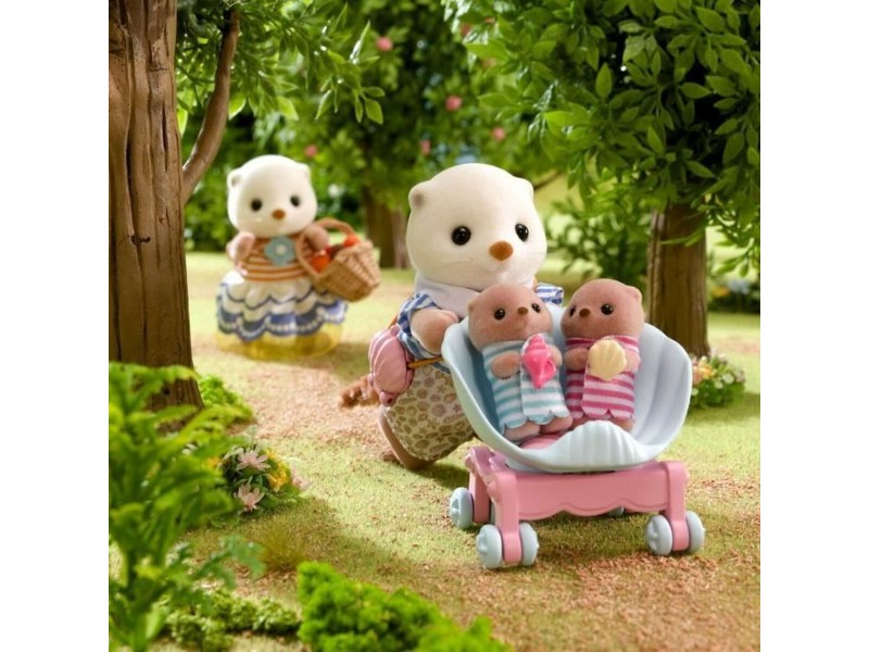 Съчленена Фигура Sylvanian Families La familia de las nutrias marinas Животни NaN –  BB Съчленен