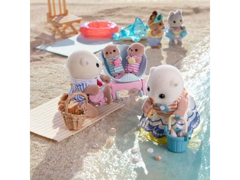 Съчленена Фигура Sylvanian Families La familia de las nutrias marinas Животни NaN –  BB Съчленен