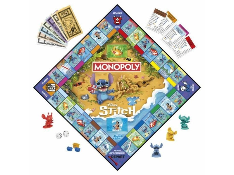 Настолна игра Monopoly Monopoly Stitch NaN –  BB Игри с токени