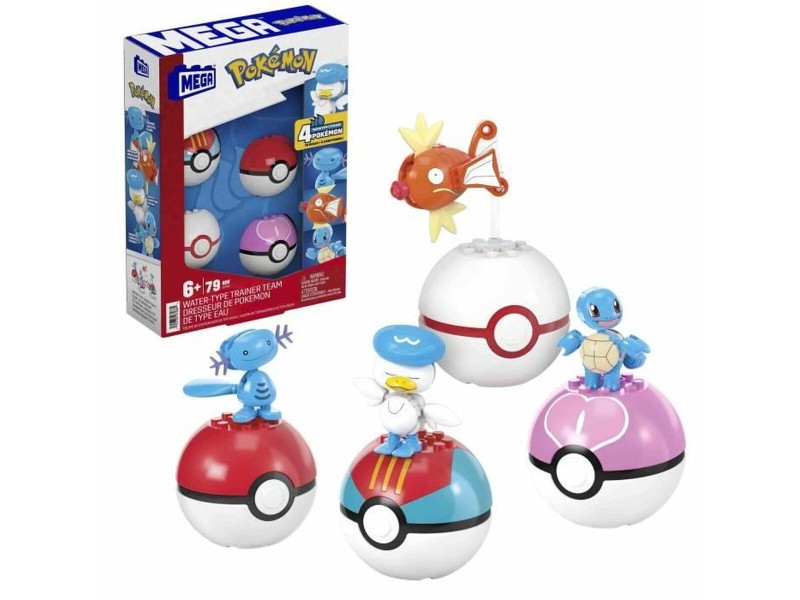 Строителна Игра MEGA BRANDS 4 WATER POKEMON NaN –  BB Изграждане на игри