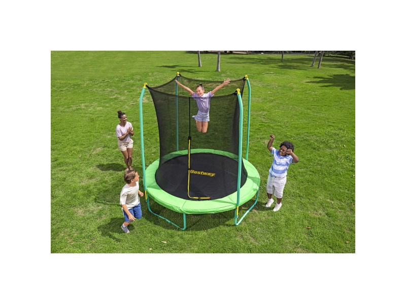 Еластично Детско Легло с Предпазна Мрежа Bestway 244 x 220 cm NaN –  BB Умения и гимнастика