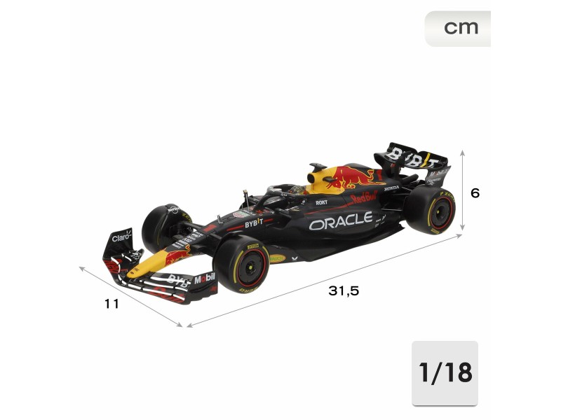 Кола Bburago F1 Race Oracle Red Bull Racing RB19 1:18 NaN –  BB Автомобили и състезателни коли