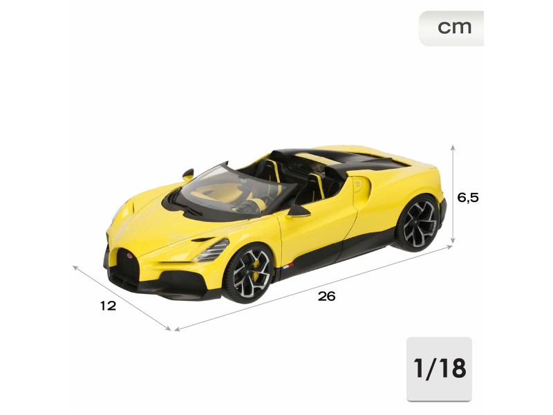 Кола Bburago GT Bugatti Mistral 1:18 NaN –  BB Автомобили и състезателни коли