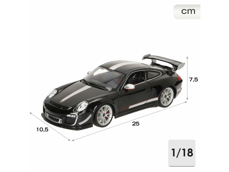 Кола Bburago GT-Porsche GT3 RS 4.0 1:18 NaN –  BB Автомобили и състезателни коли