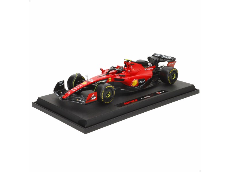 Кола Bburago Ferrari F1 Racing SF23 #55 C 1:18 NaN –  BB Автомобили и състезателни коли
