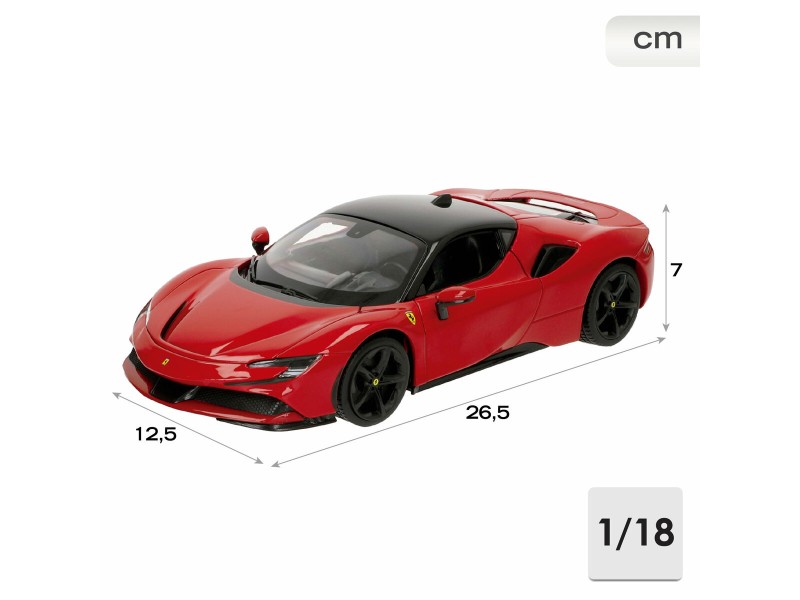 Кола Bburago Ferrari SF90 Stradale 1:18 NaN –  BB Автомобили и състезателни коли