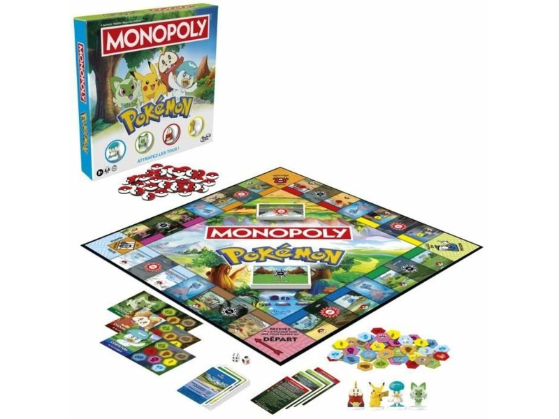 Настолна игра Monopoly Pokemon NaN –  BB Игри с токени