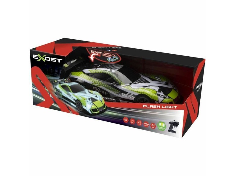 Кола с Радиоуправление Exost Flash Light 1:14 Зелен Vert NaN –  BB Автомобили
