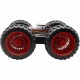 Кола с Радиоуправление Exost Land Buster Червен rouge NaN –  BB Автомобили