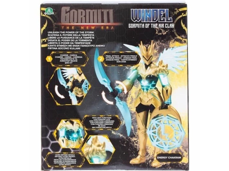 Playset Gormiti Gormiti with Air light attack 27 cm NaN –  BB Кукли и екшън фигури