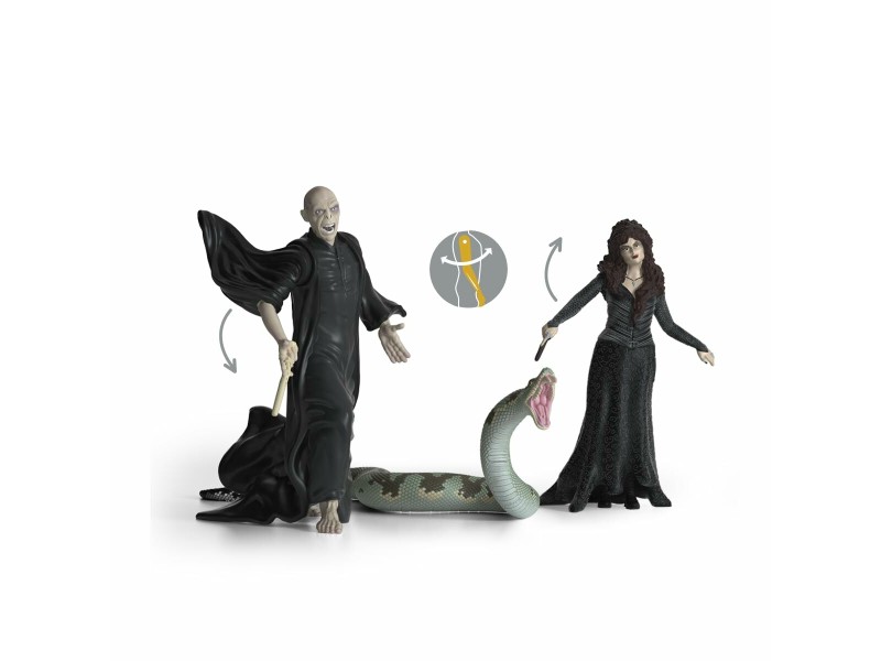 Фигурки на Герои Schleich Voldemort, Nagini and Bellatrix (3 броя) NaN –  BB Кукли и екшън фигури