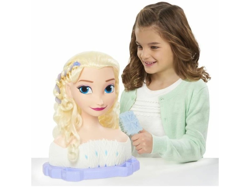Кукла Бебе с Аксесоари Frozen Elsa Deluxe Styling Head NaN –  BB Модни кукли
