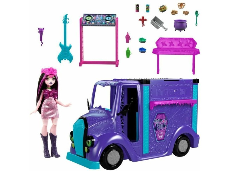 Кукла Бебе с Аксесоари Monster High Tour Bus Rock Sang-sationnel NaN –  BB Бебешки кукли