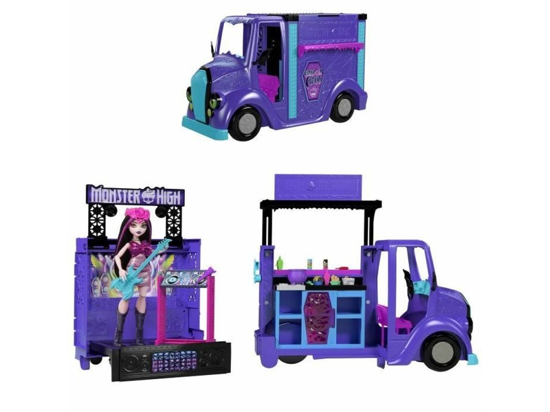 Кукла Бебе с Аксесоари Monster High Tour Bus Rock Sang-sationnel NaN –  BB Бебешки кукли