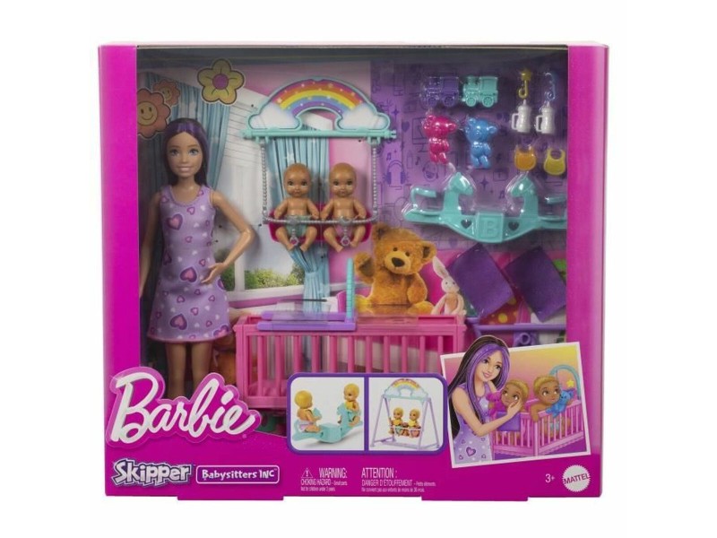 Кукла Бебе с Аксесоари Barbie The Twins Room-Skipper Playset NaN –  BB Бебешки кукли
