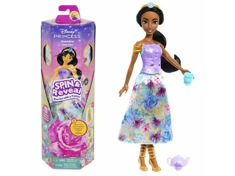 Кукла Бебе с Аксесоари Disney Princess Spin & Reveal Jasmine NaN –  BB Бебешки кукли
