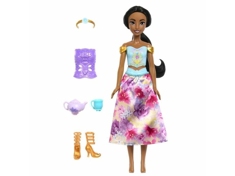 Кукла Бебе с Аксесоари Disney Princess Spin & Reveal Jasmine NaN –  BB Бебешки кукли
