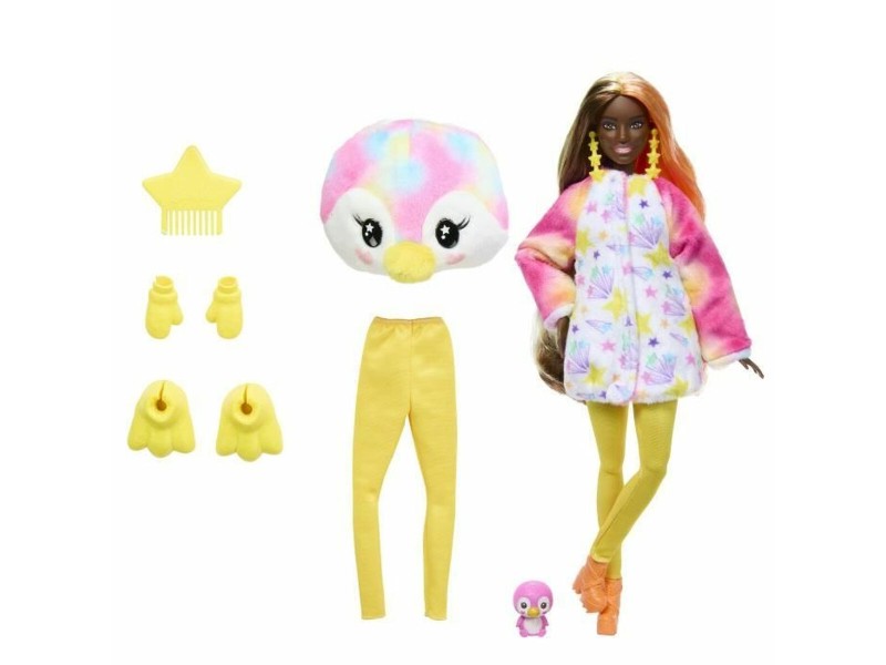 Кукла Бебе с Аксесоари Barbie Colorful Dream Penguin Doll NaN –  BB Бебешки кукли
