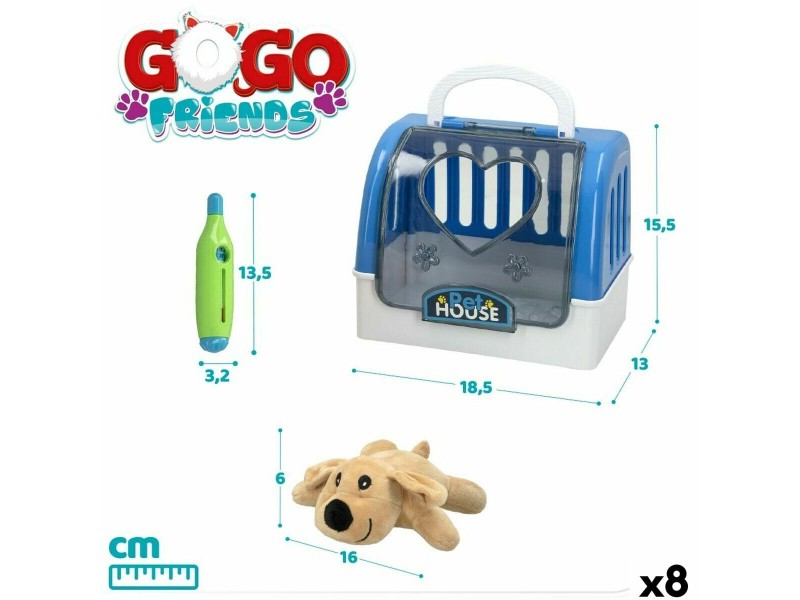 Плюшен Домашен Любимец GoGo Friends 8 броя NaN –  BB Животни и фигури