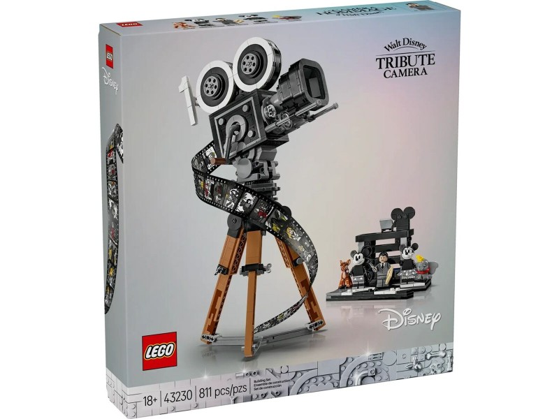 Строителна Игра Lego DISNEY 43230 CÁMARA WALT DISNEY Многоцветен 811 Части NaN –  BB Изграждане на игри