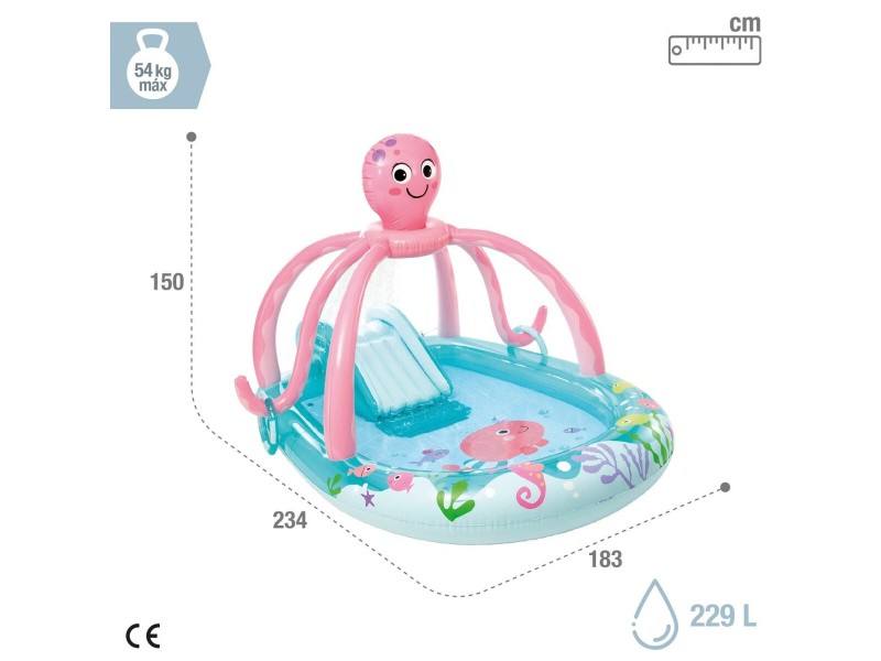 Спринклер Играчка Водна Пръскачка Intex PVC NaN –  BB Пръскачки