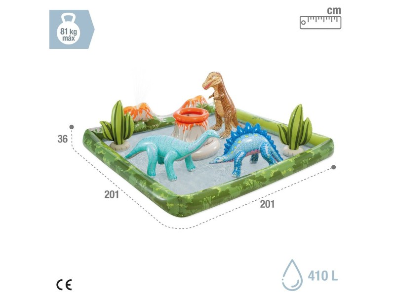 Спринклер Играчка Водна Пръскачка Intex PVC 201 x 36 x 201 cm NaN –  BB Пръскачки