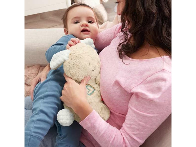 Мека играчка със звук Fisher-Price Заек Пластмаса NaN –  BB Животни и фигури