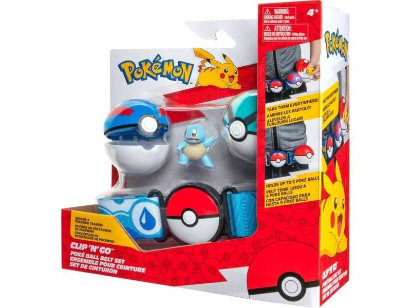 Комплект фигури Pokémon Clip N Go - Squirtle 5 cm 5 Части NaN –  BB Комплекти играчки фигури
