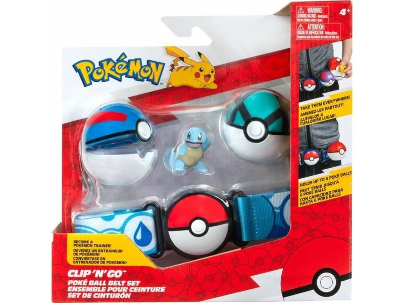 Комплект фигури Pokémon Clip N Go - Squirtle 5 cm 5 Части NaN –  BB Комплекти играчки фигури