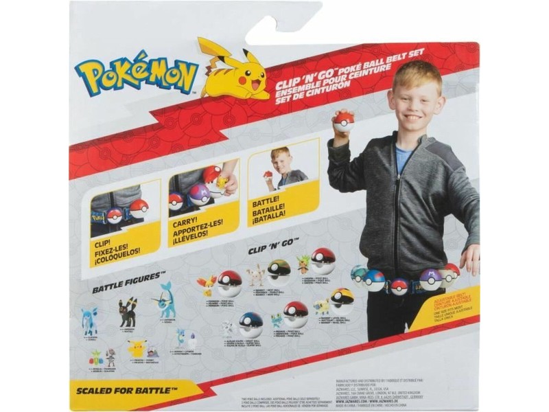 Комплект фигури Pokémon Clip N Go - Squirtle 5 cm 5 Части NaN –  BB Комплекти играчки фигури