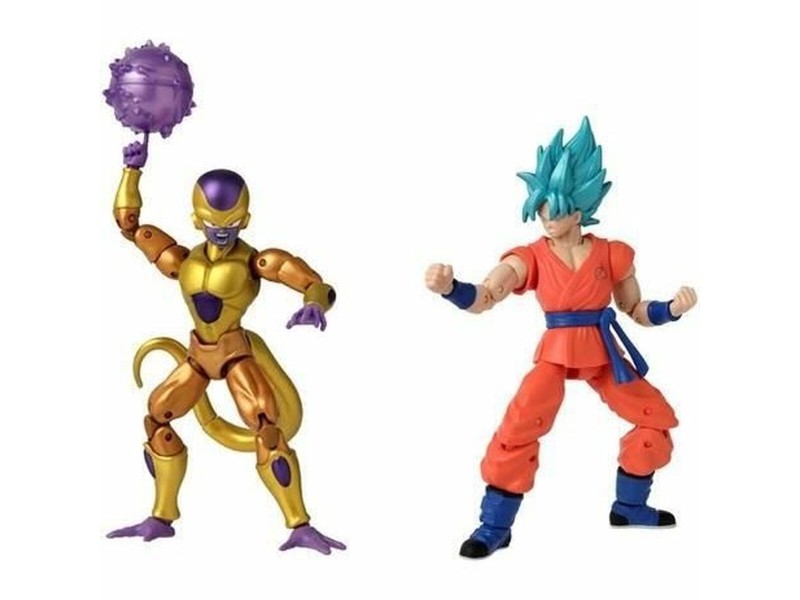Фигурки на Герои Dragon Ball Super Dragon Stars: Golden Frieza vs Super Saiyan Blue Goku 17 cm NaN –  BB Кукли и екшън фигури