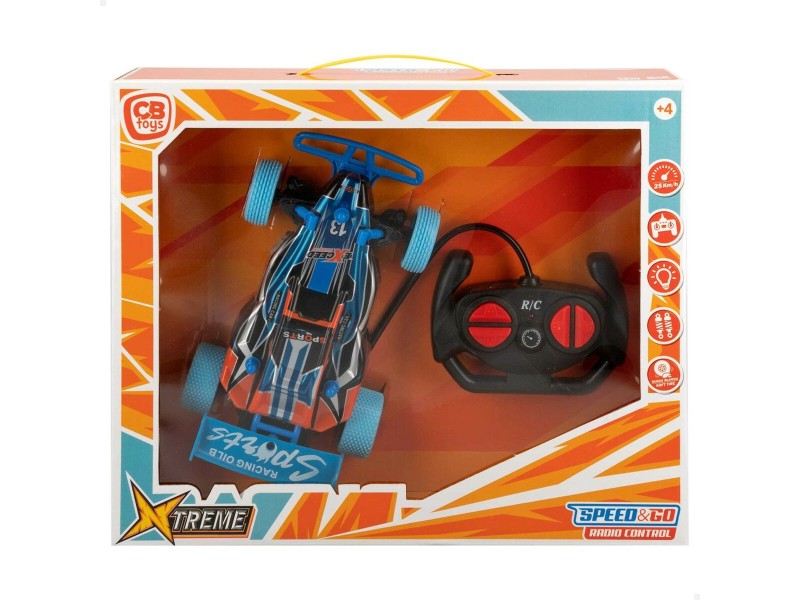 Кола с Радиоуправление Speed & Go 1:20 19 x 6,5 x 11 cm (6 броя) NaN –  BB Автомобили