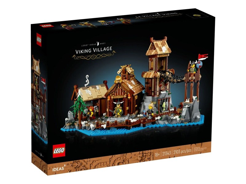 Строителна Игра Lego PUEBLO VIKINGO 2103 Piezas NaN –  BB Изграждане на игри