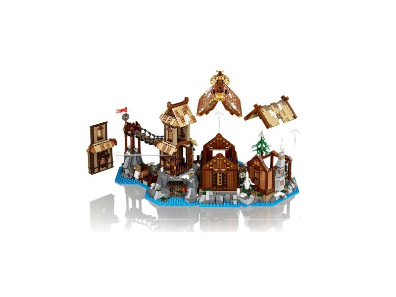 Строителна Игра Lego PUEBLO VIKINGO 2103 Piezas NaN –  BB Изграждане на игри