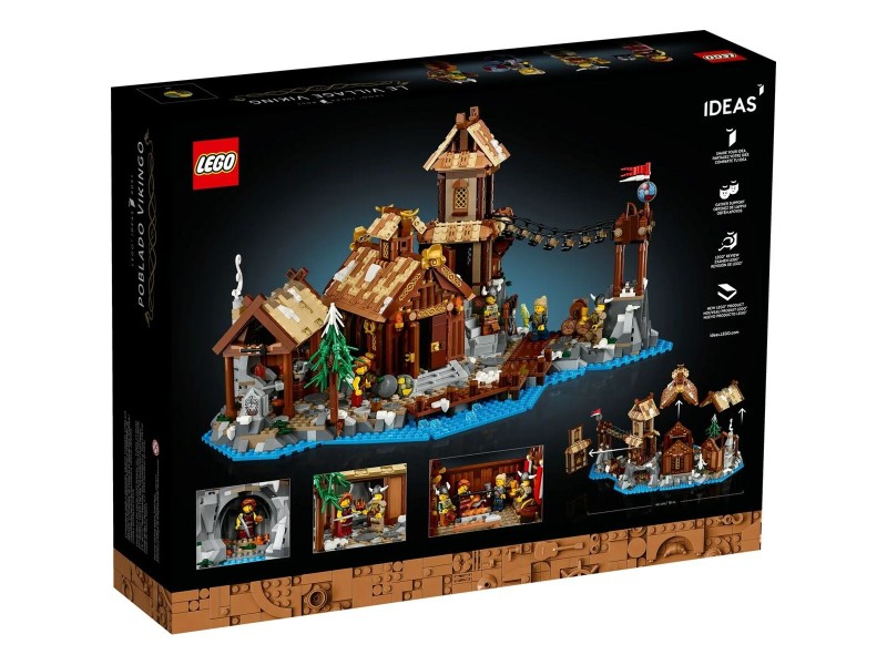 Строителна Игра Lego PUEBLO VIKINGO 2103 Piezas NaN –  BB Изграждане на игри