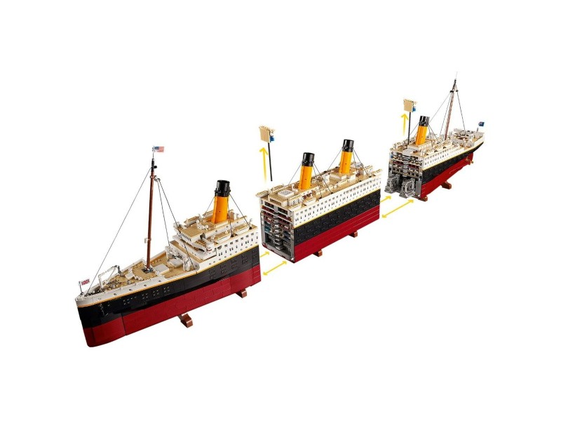 Строителна Игра Lego Titanic 9090 Части NaN –  BB Изграждане на игри