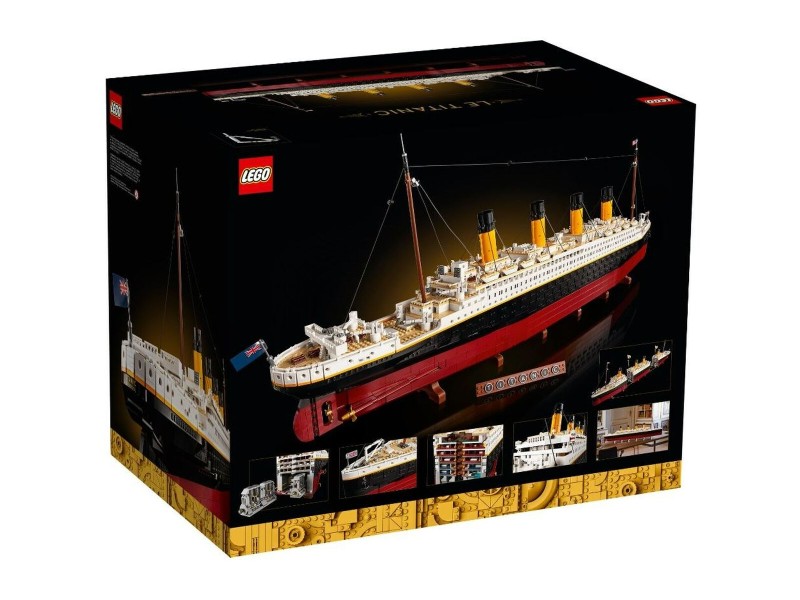 Строителна Игра Lego Titanic 9090 Части NaN –  BB Изграждане на игри