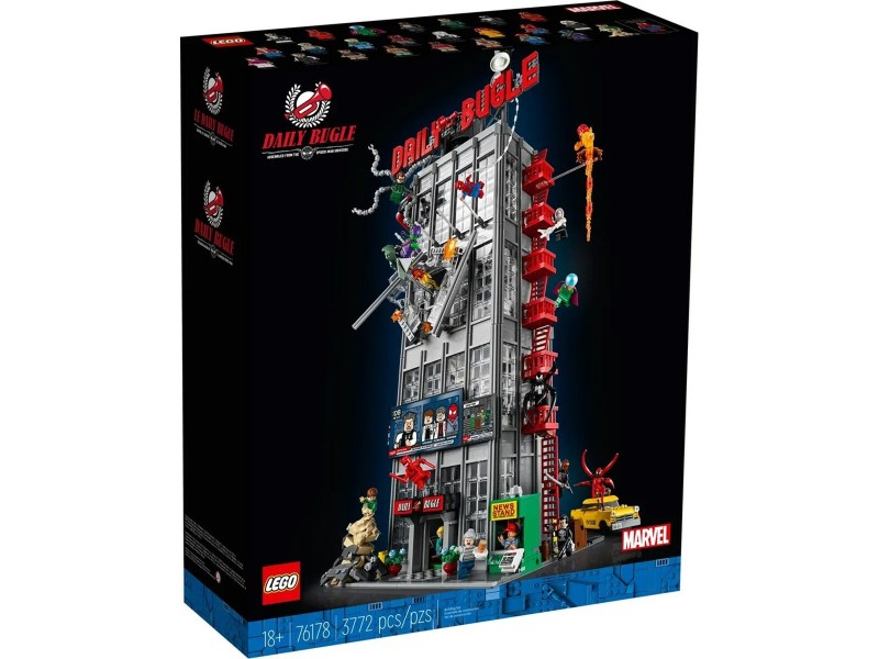 Строителна Игра Lego Marvel 76178 Spider-Man: Daily Bugle 3772 Части NaN –  BB Изграждане на игри