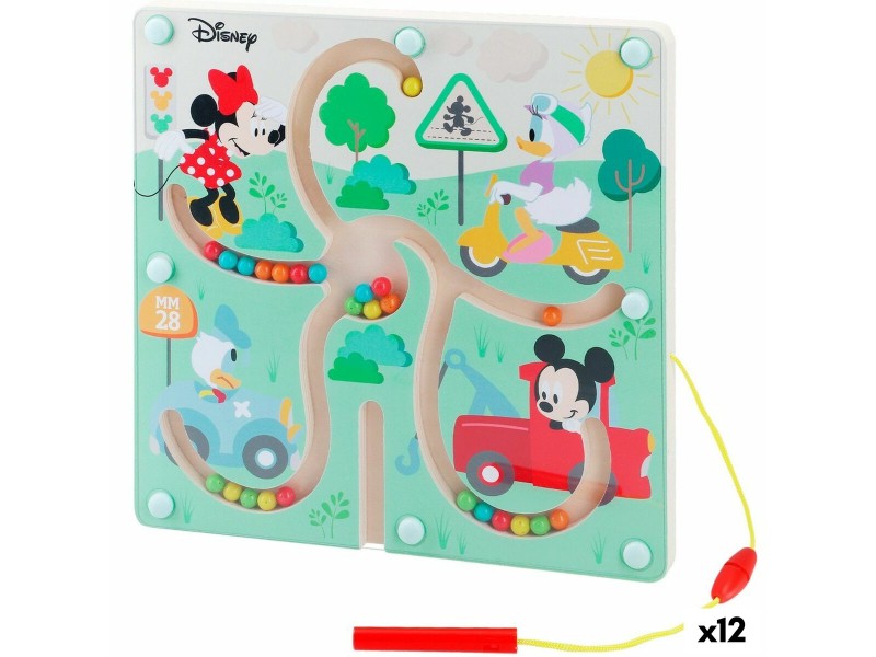 Игра Лабиринт Disney Дървен 22,5 x 1,5 x 22,5 cm NaN –  BB Дърво