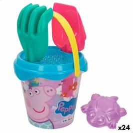 Комплект плажни играчки Peppa Pig 14 x 12,5 x 14 cm (24 броя)