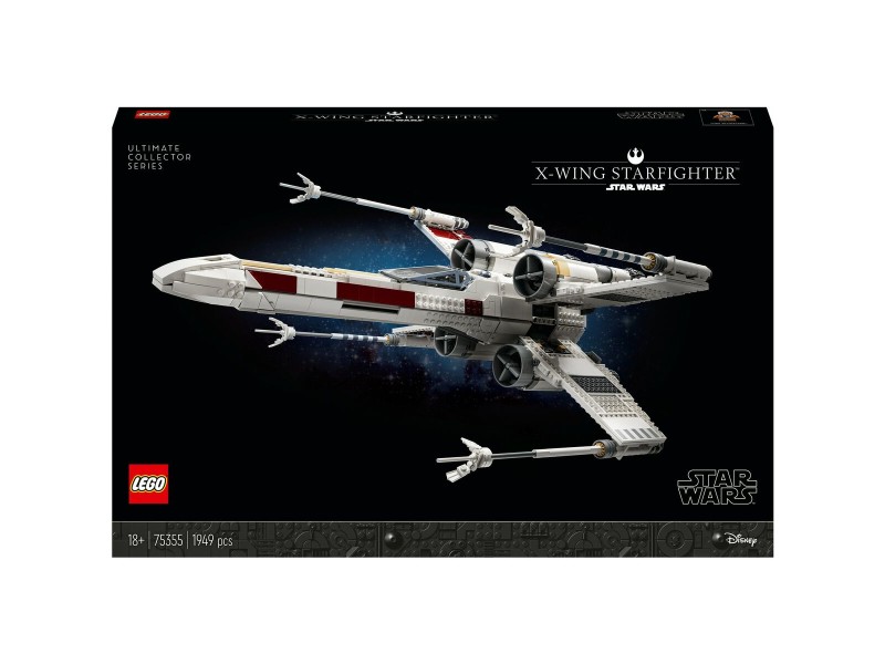 Строителна Игра Lego Star Wars 75355 X-Wing Tie Fighter 1953 Части NaN –  BB Изграждане на игри