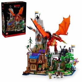 Строителна Игра Lego Cuento del Dragón Rojo