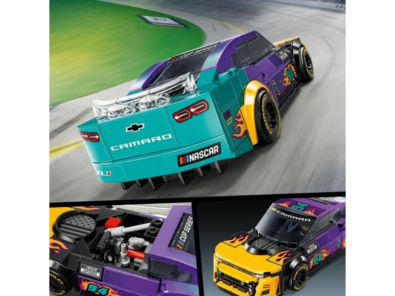 Строителна Игра Lego NASCAR Next Gen Chevrolet Camaro ZL1 328 Части NaN –  BB Изграждане на игри