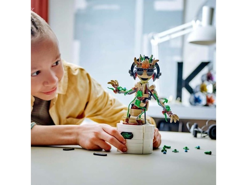 Строителна Игра Marvel El Baile de Baby Groot Lego 76297 NaN –  BB Изграждане на игри