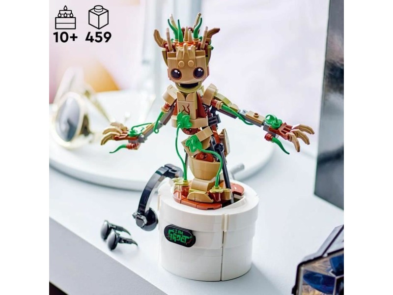 Строителна Игра Marvel El Baile de Baby Groot Lego 76297 NaN –  BB Изграждане на игри