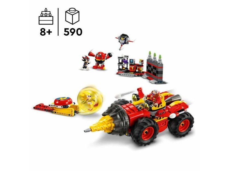 Строителна Игра Lego Sonic the Hedgehog 76999 Super Sonic vs. Egg Drillster 590 Части NaN –  BB Изграждане на игри