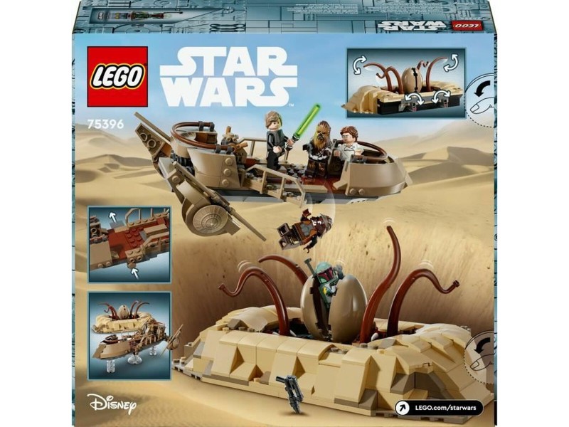 Строителна Игра Lego 75396 Desert Skiff & Sarlacc Pit Многоцветен 558 Части NaN –  BB Изграждане на игри
