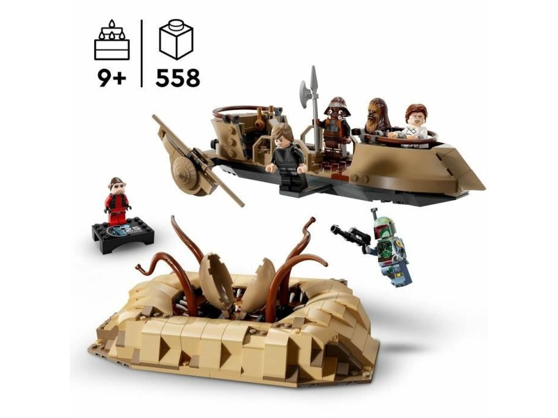 Строителна Игра Lego 75396 Desert Skiff & Sarlacc Pit Многоцветен 558 Части NaN –  BB Изграждане на игри